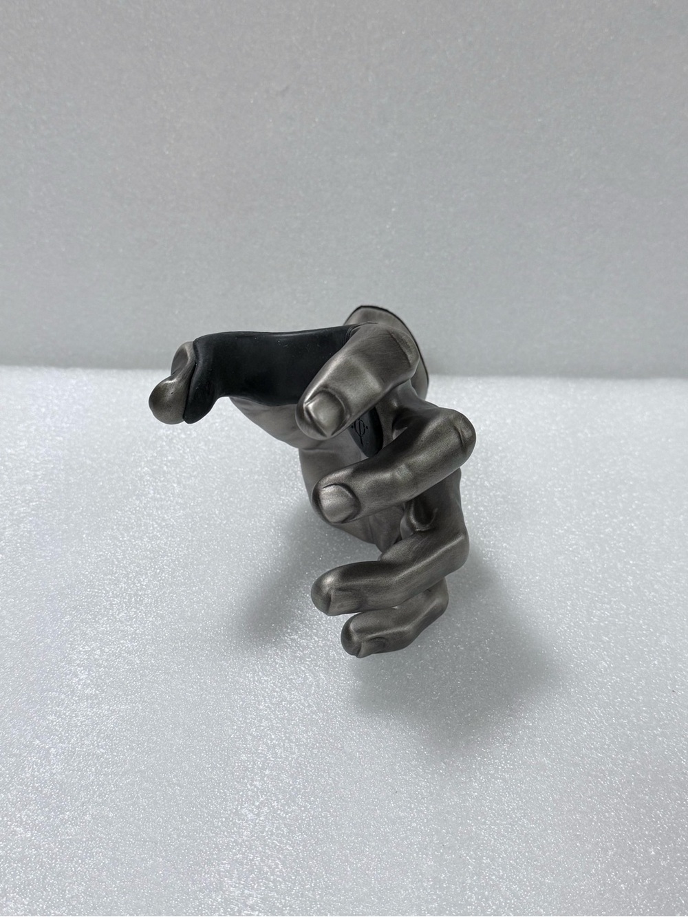 GuitarGrip Hand Shaped Wall Mounted Guitar Hanger, Silver - Picture 2 of 11